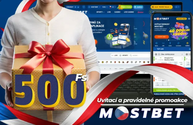 Velkorysý uvítací bonus na Mostbet